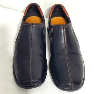 Cole Haan Zeno Black Leather Slip On Driving Loafer Men's 11.5